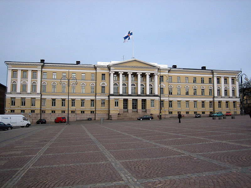 University of Helsinki Main
     Building, Unioninkatu entrance